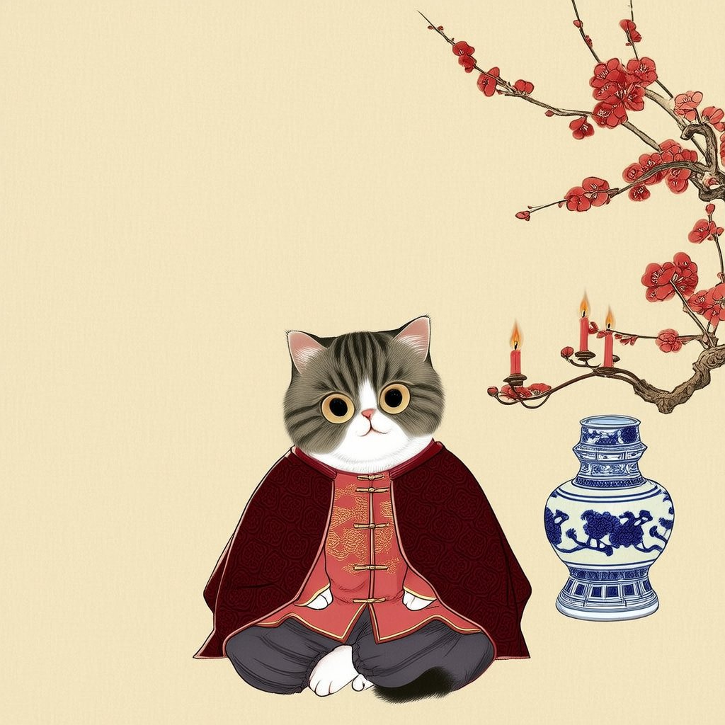 今日吉色猫