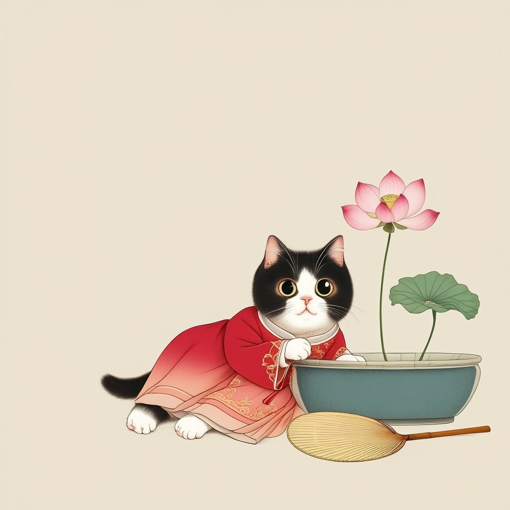今日吉色猫
