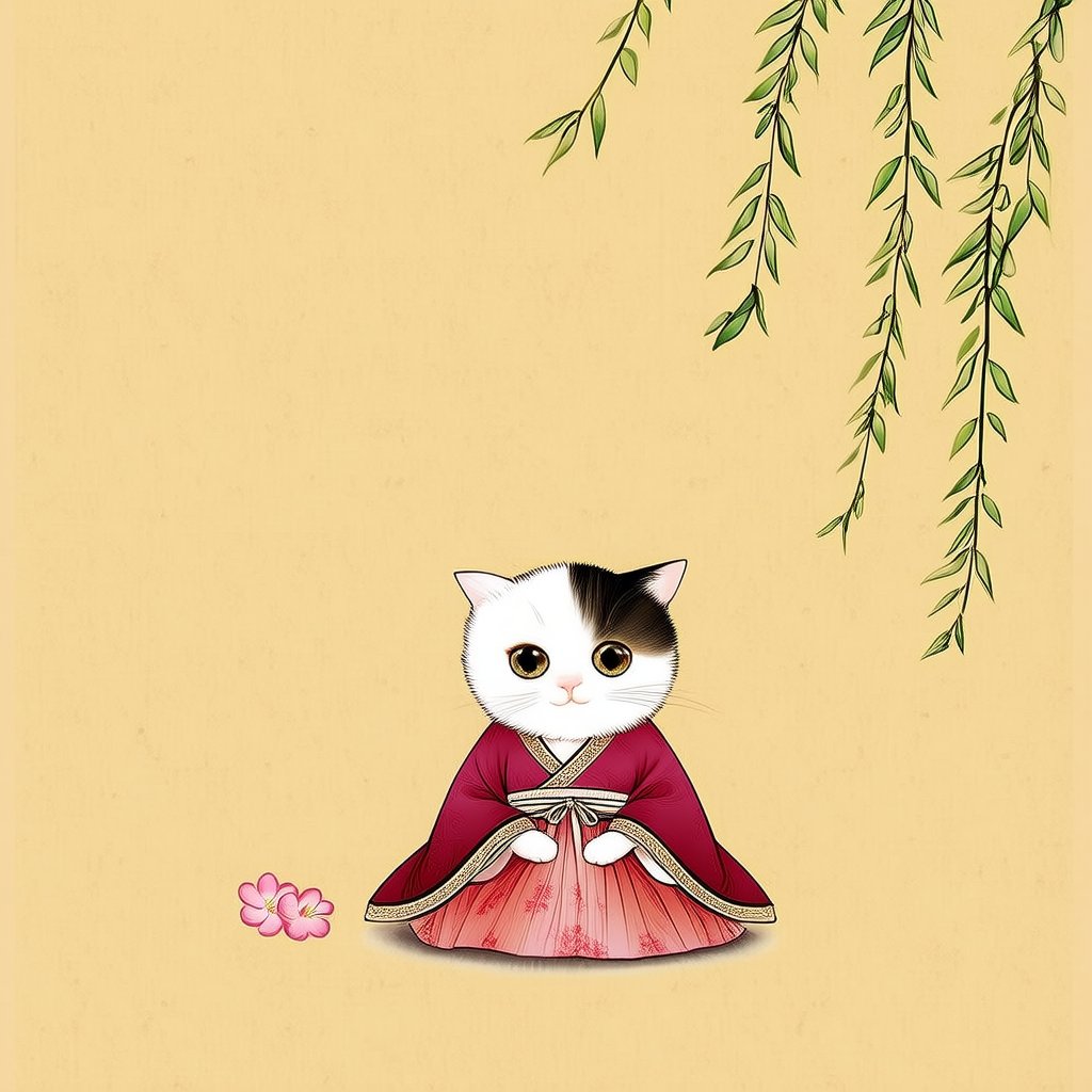 今日吉色猫