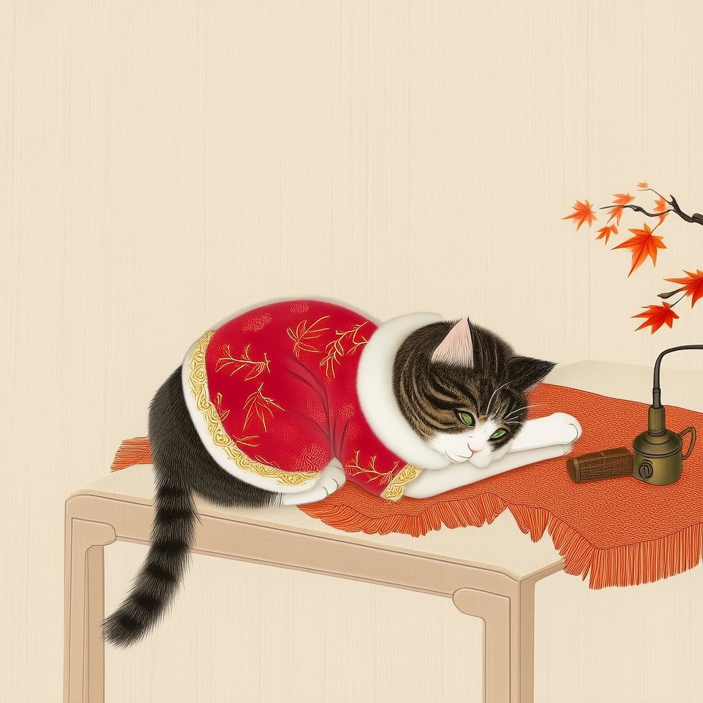 今日吉色猫