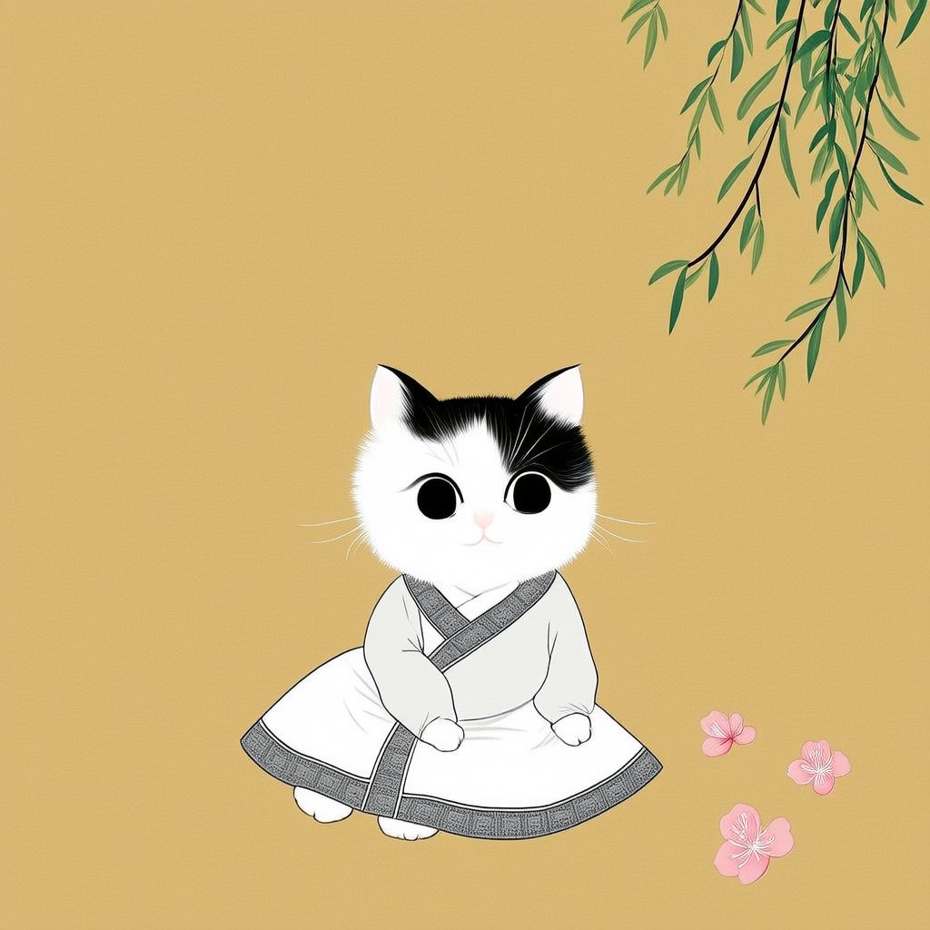 今日吉色猫