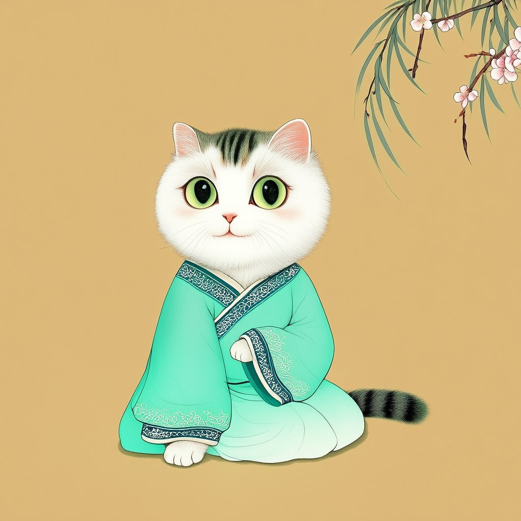 今日吉色猫