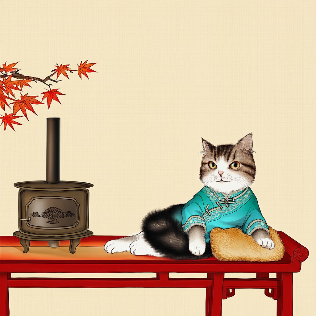 今日吉色猫