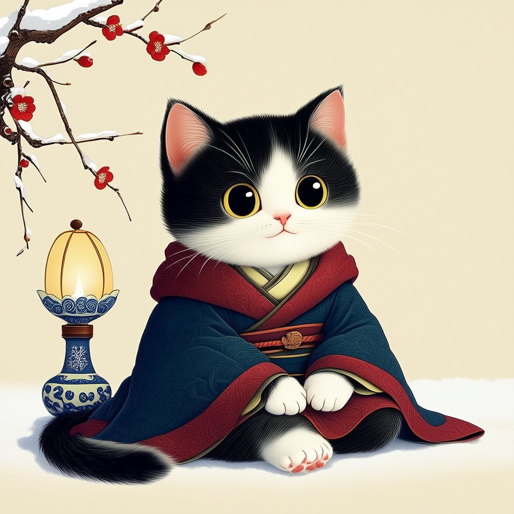 今日吉色猫
