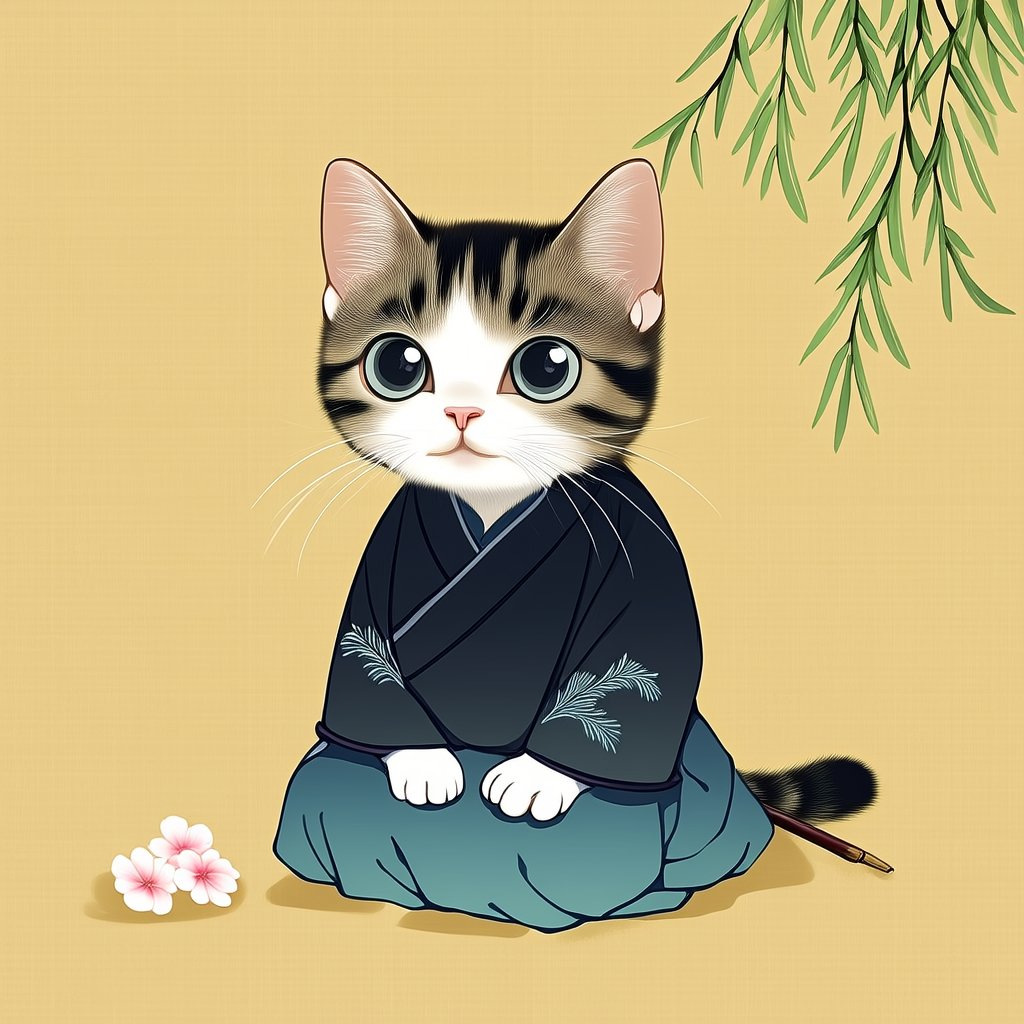 今日吉色猫