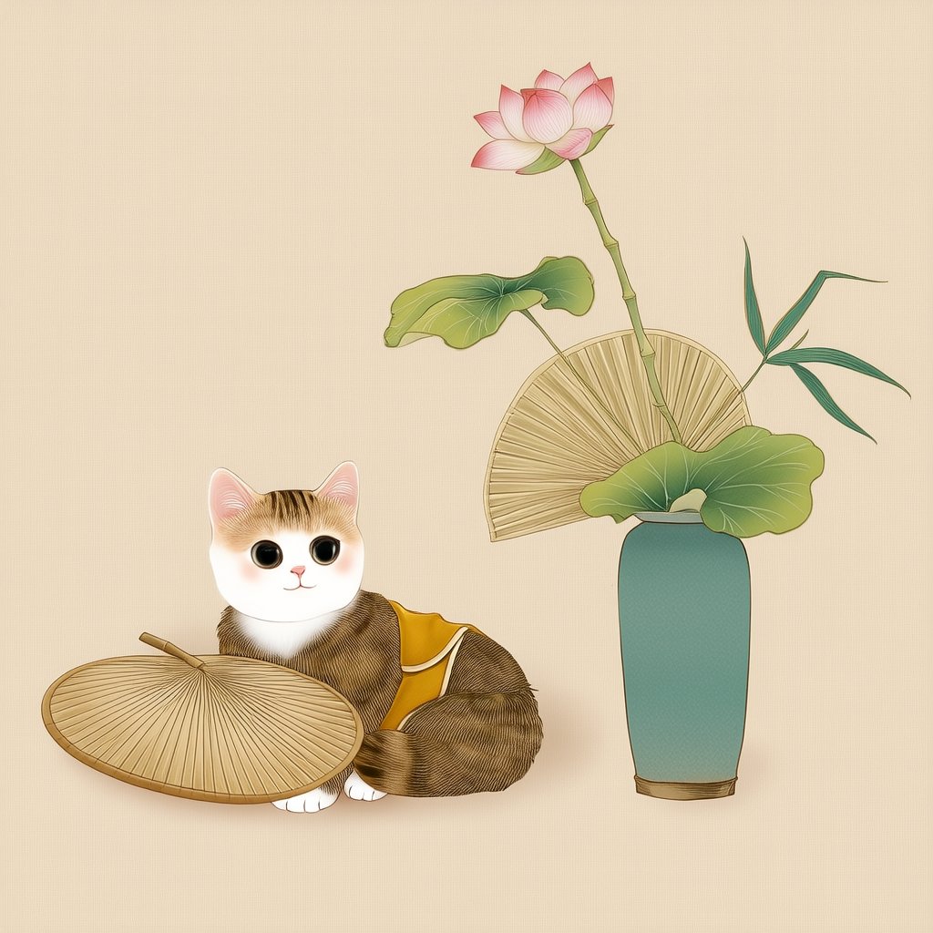 今日吉色猫
