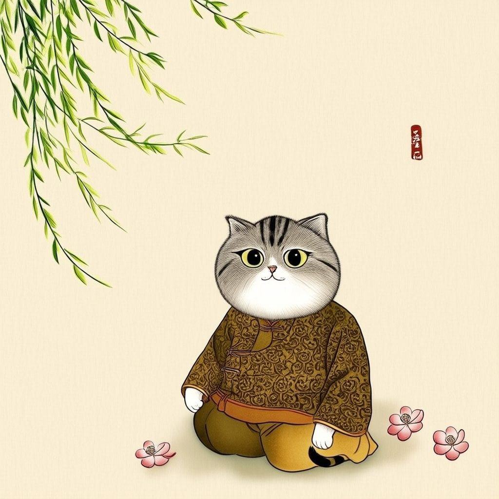 今日吉色猫